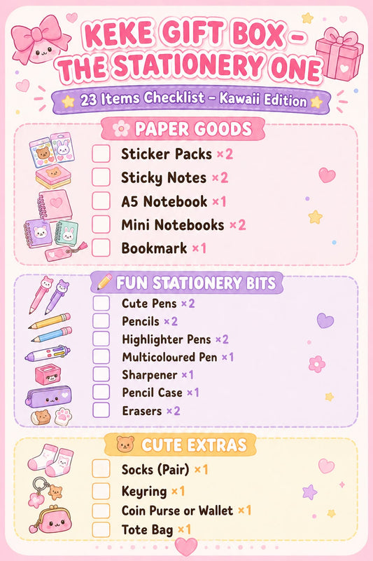 Keke Gift Box - Stationery one